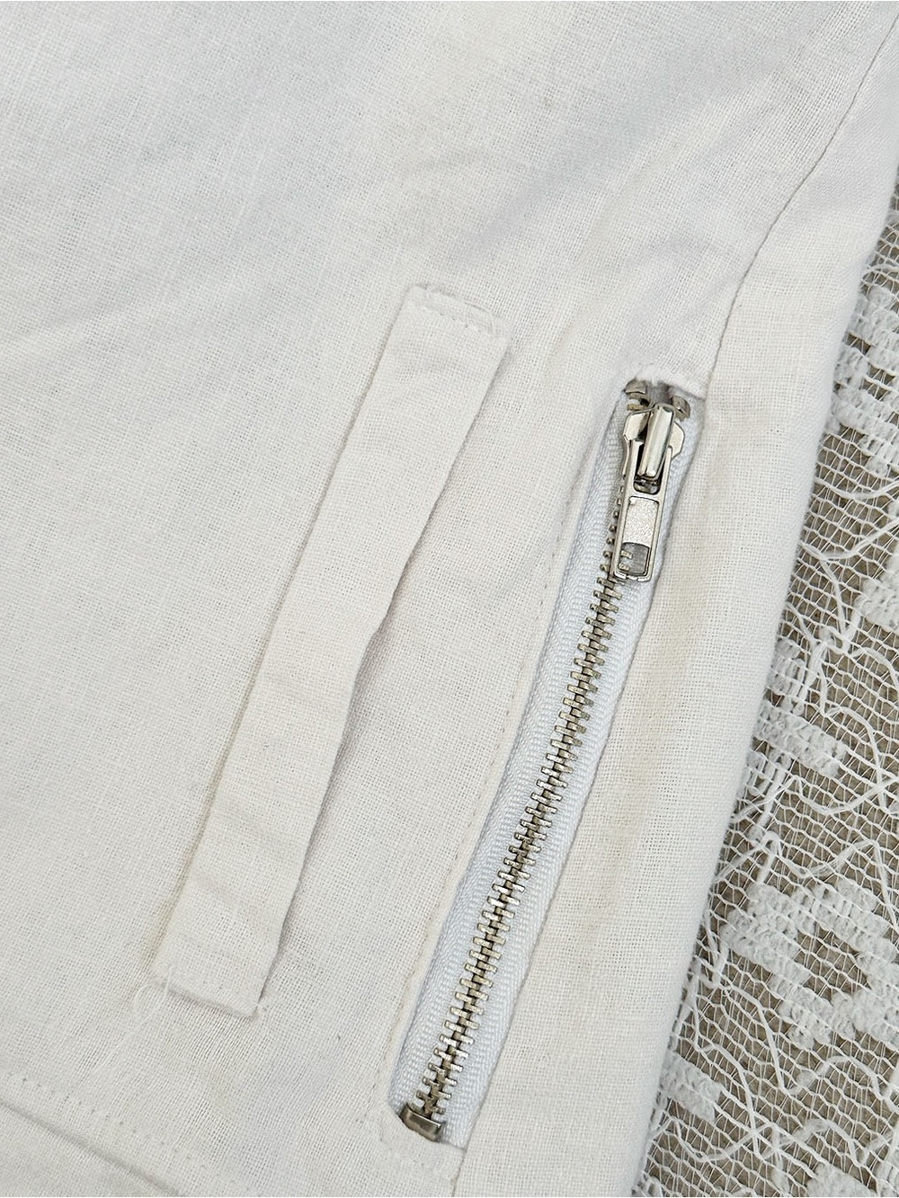 Japanese Designer Type ZU-83 A/W Archival Off White Cotten Zip Military Jacket - Picture 5 of 7